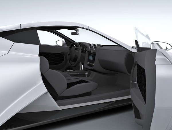 3d model zenvo car - Zenvo ST1 by Swan3DStudios